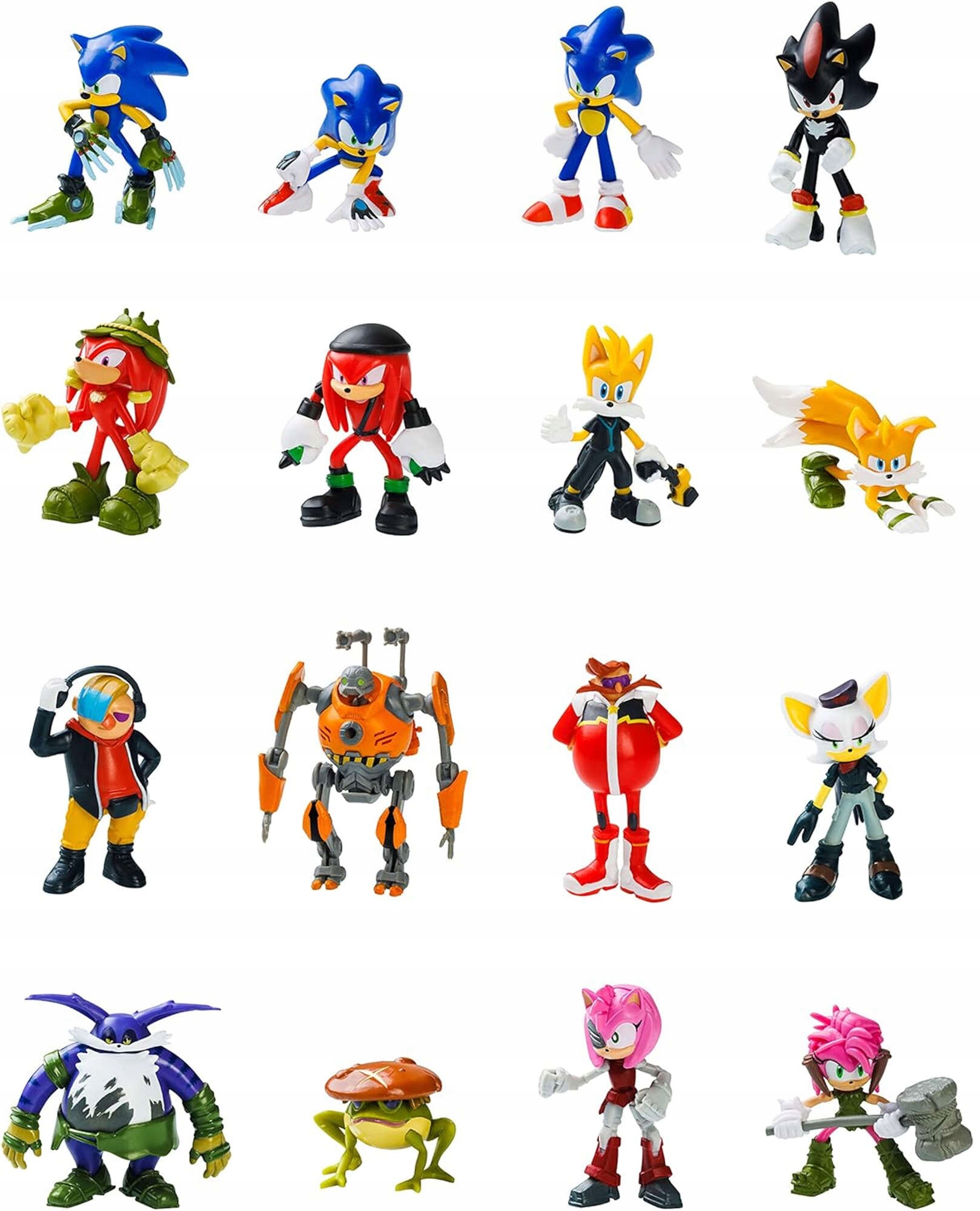 SONIC PRIME ZESTAW 8 FIGUREK SONIC PMI 4-8 CM FIGURKI 6 + 2 NIESPODZINKI Typ zestaw