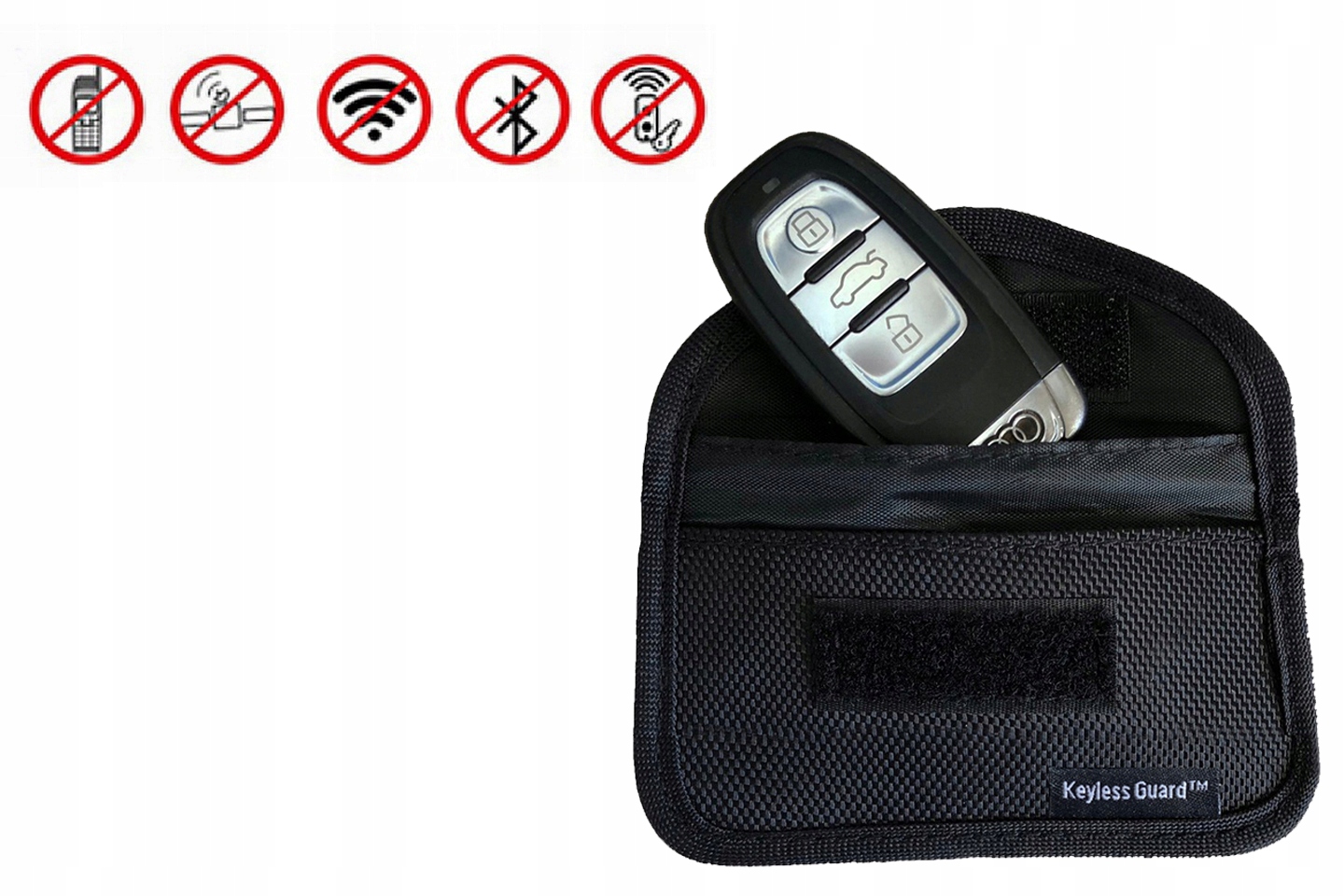 ETUI NA KLUCZYKI SAMOCHODOWE PUDEŁKO KEYLESS ZABEZPIECZENIE AUTA PROTECTOR Producent Keyless Guard