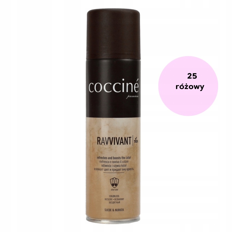 

Coccine Renowator Do Zamszu Różowa Farba