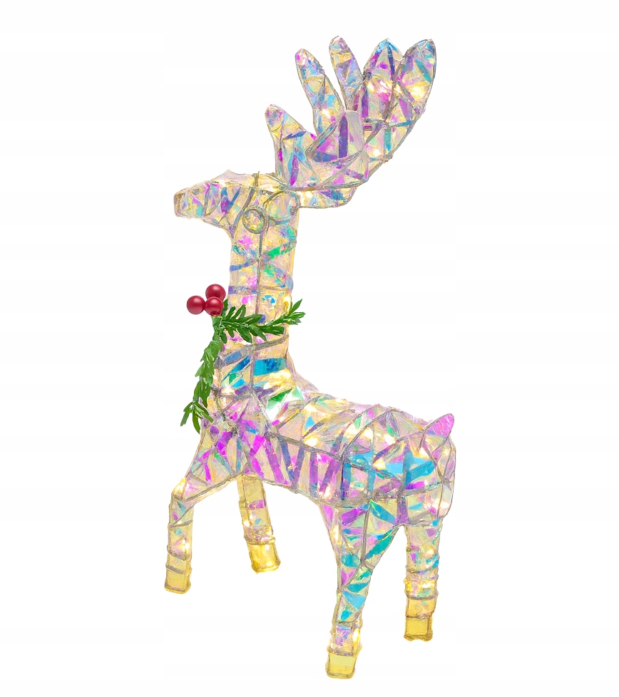 Sob 3D Led Svítící Ozdobná Vánoční Dekorace Uvnitř Venku