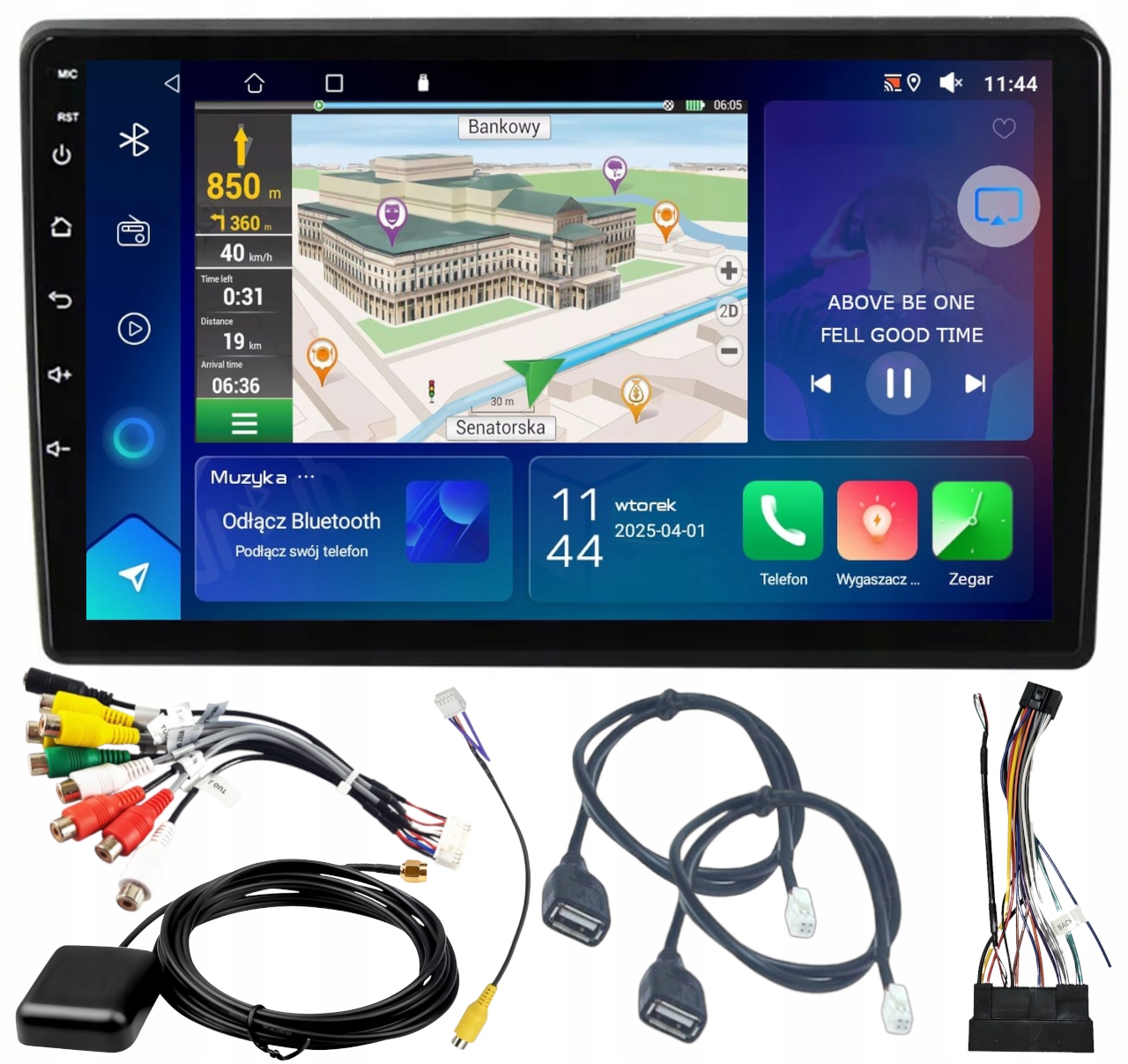 Autorádio Navigácia Gps Hyundai I40 2011-16 Carplay Android 2/64GB