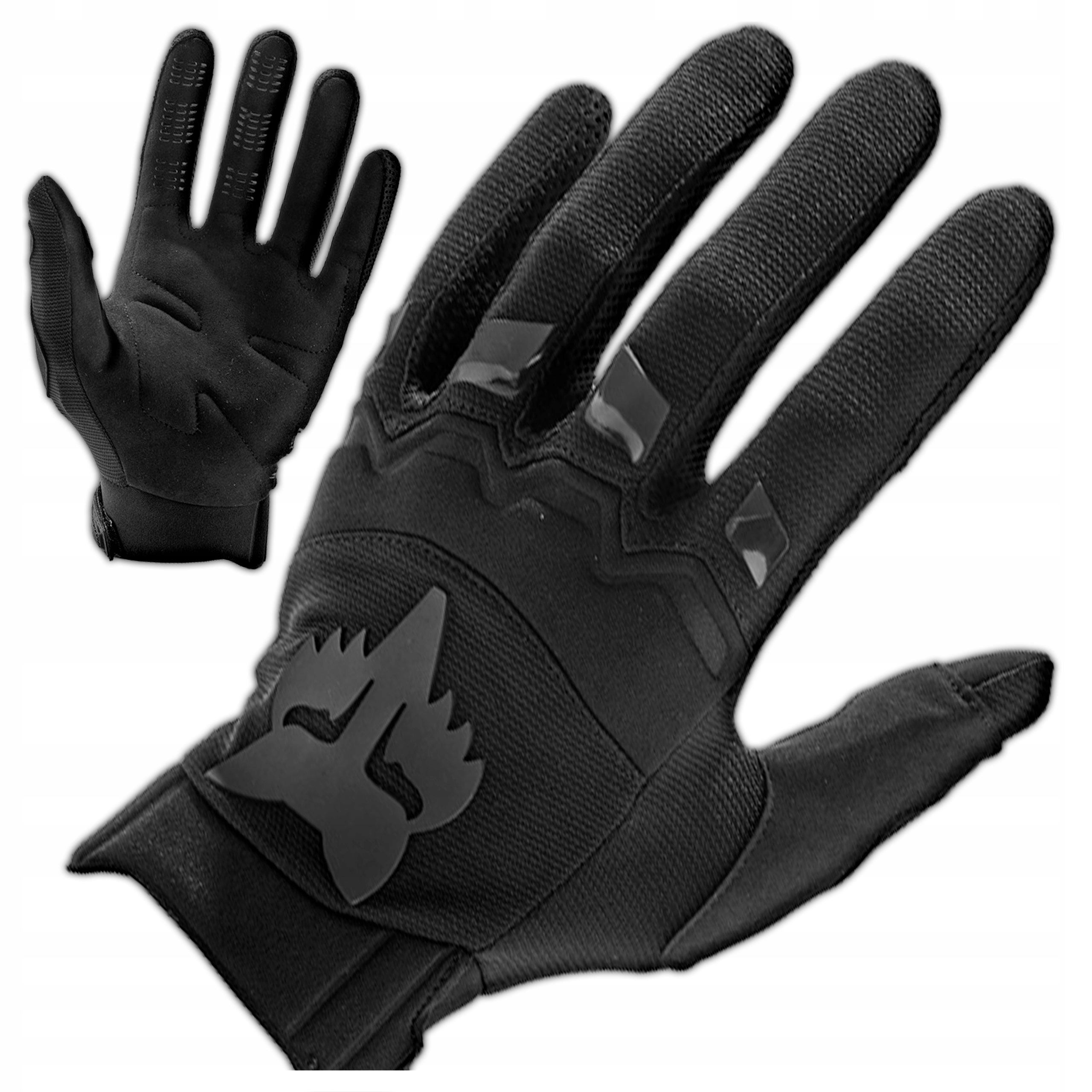 Rękawiczki Rowerowe Fox Dirtpaw Czarne Długie Mtb Enduro Dh XL
