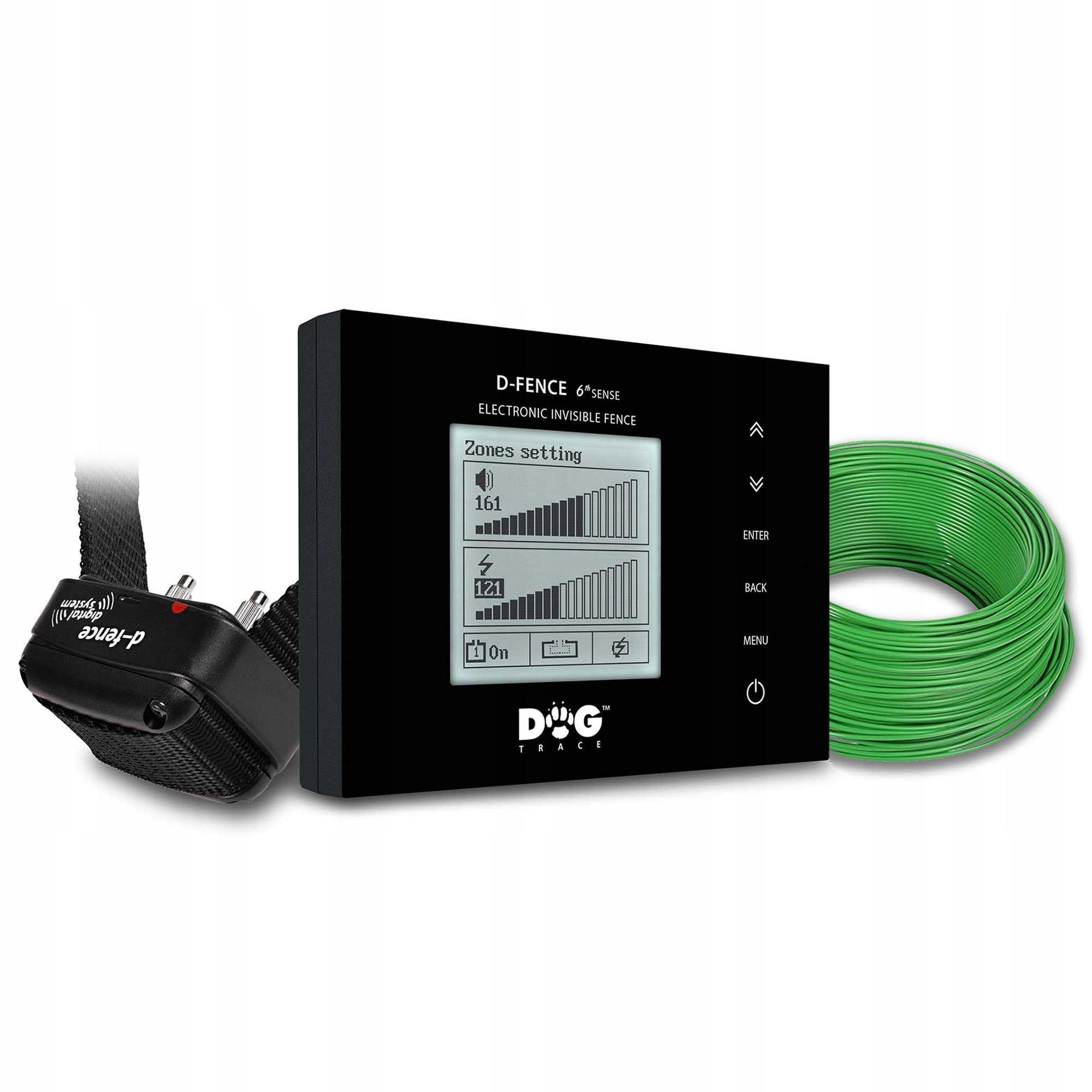 Levně Dogtrace Elektronický neviditelný plot d-fence 2002 black
