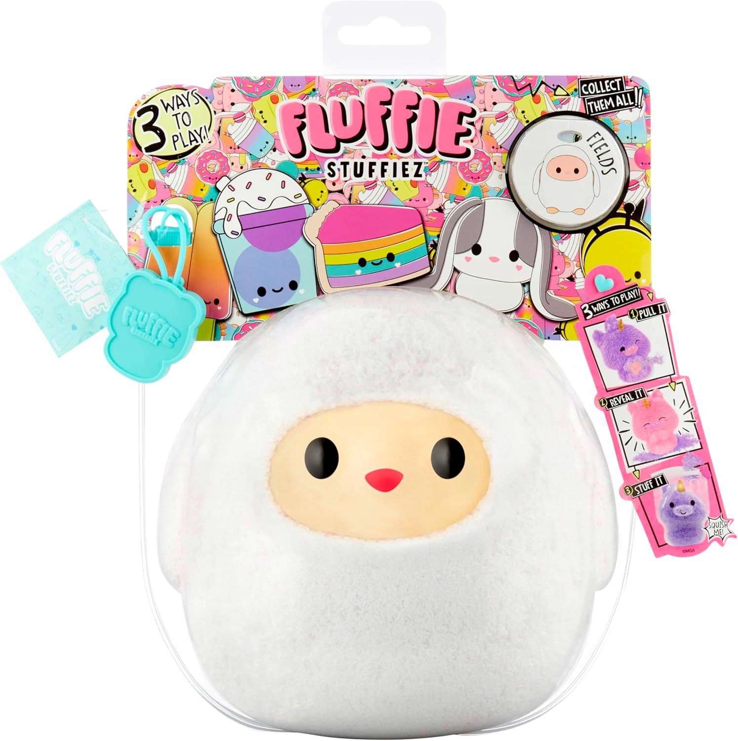 Fluffie Stuffiez Small Collectible Plush Sheep Surprise Reveal Unboxing