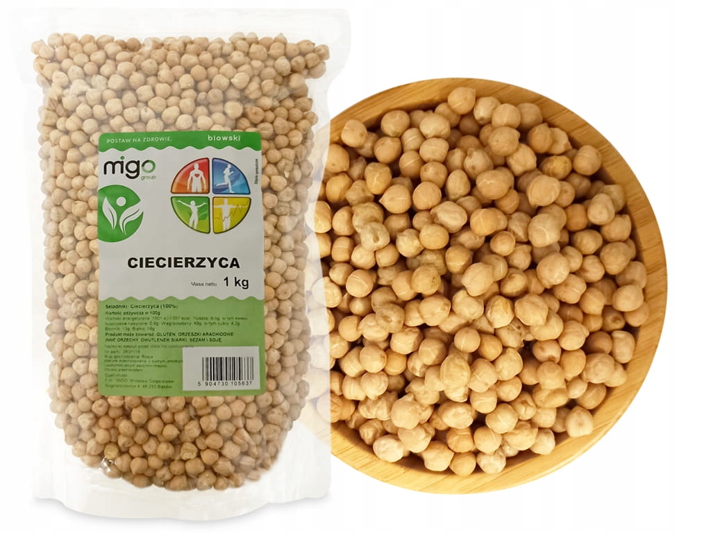 CIECIERZYCA 1kg, CIECIORKA ZIARNO - MIGOgroup