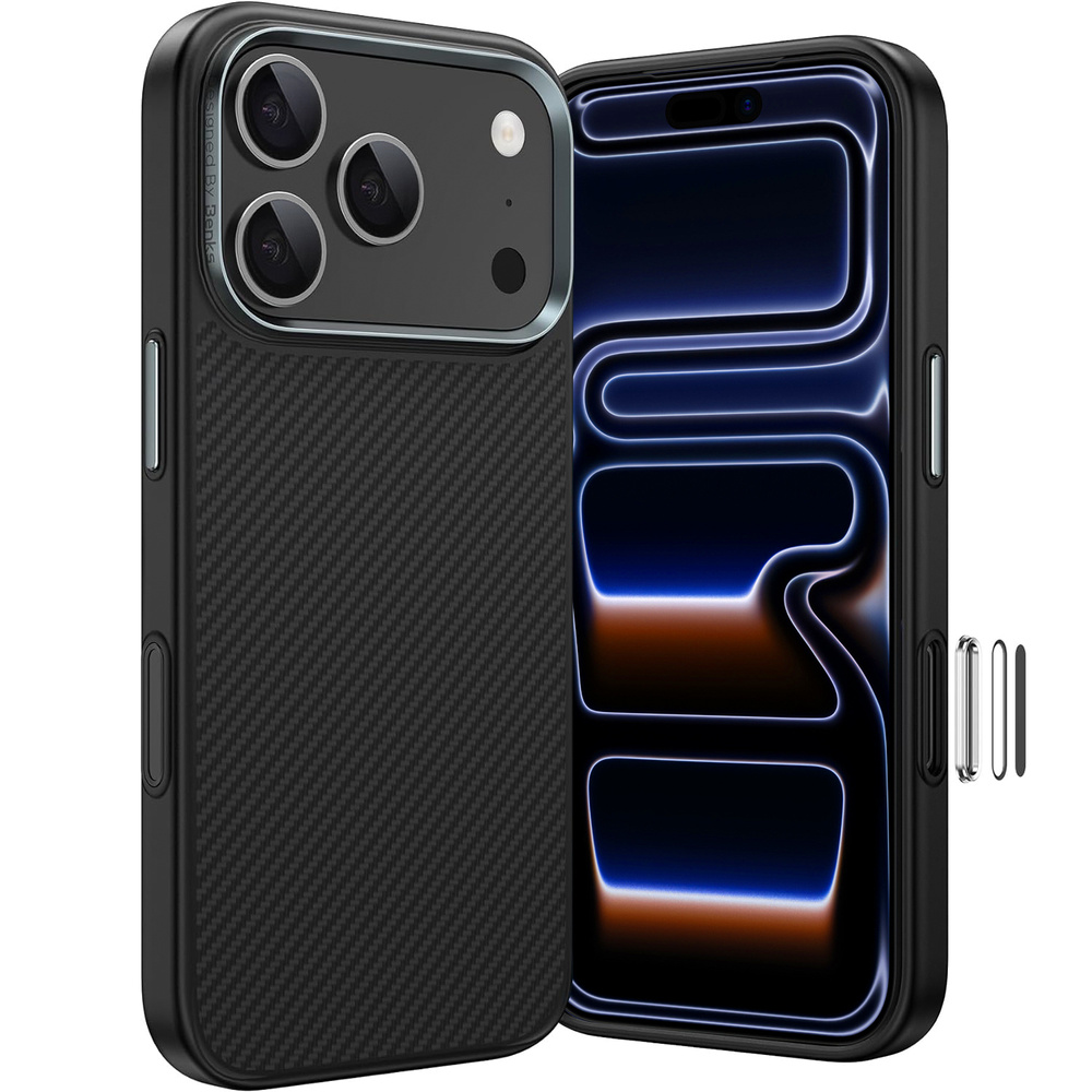 Pouzdro Benks Kevlar Armor Pro pro iPhone 17 Pro s MagSafe, aktivní tlačítko