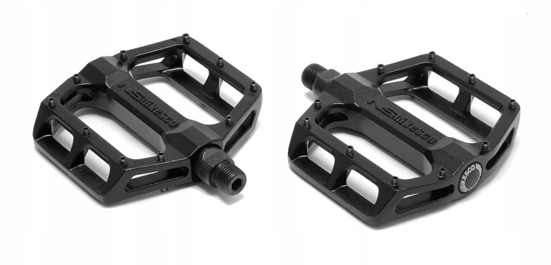 Pedały Rowerowe Platformowe Aluminiowe Maszynowe Czarne Ns Bikes Aerial