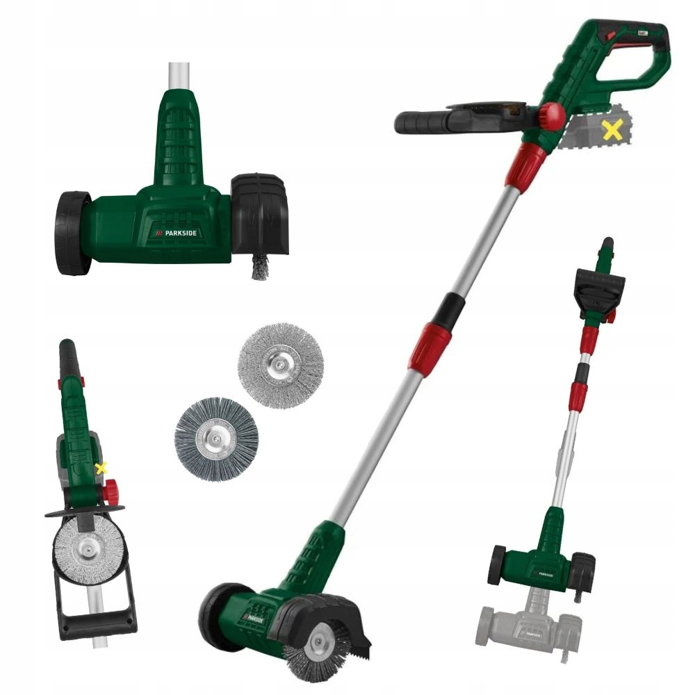 Akumulátorová Kefa Na Čistenie Škár A Škár Parkside Pfba C3 20V