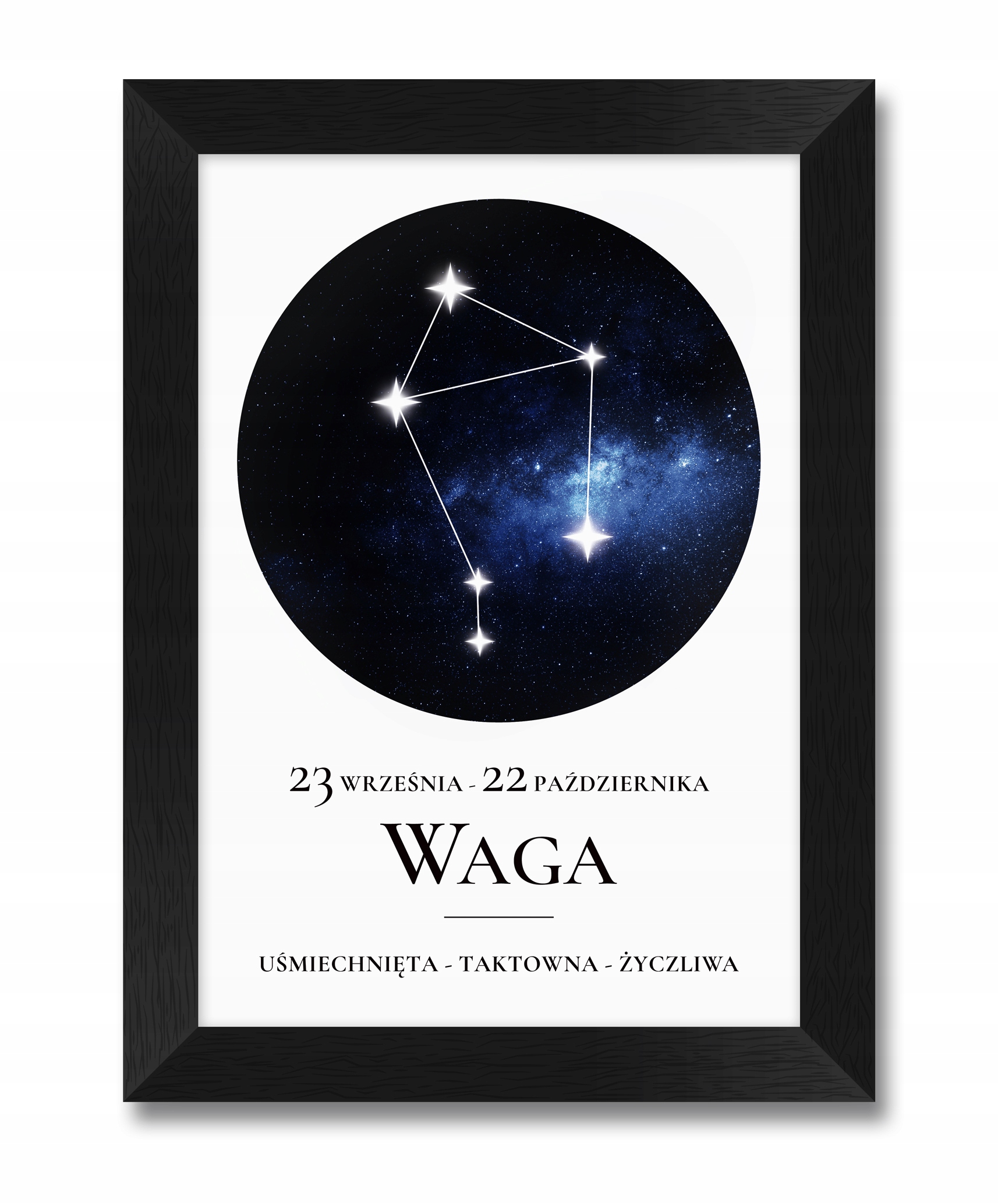 

Obrazy astrologiczne Znak Zodiaku Konstelacja Waga