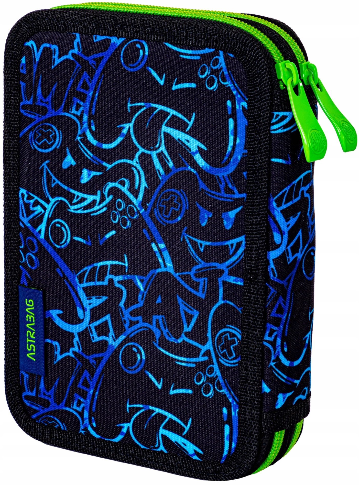 Piórnik podwójny z wyposaż. AstraBag dla gracza pad Gaming Marka Astra