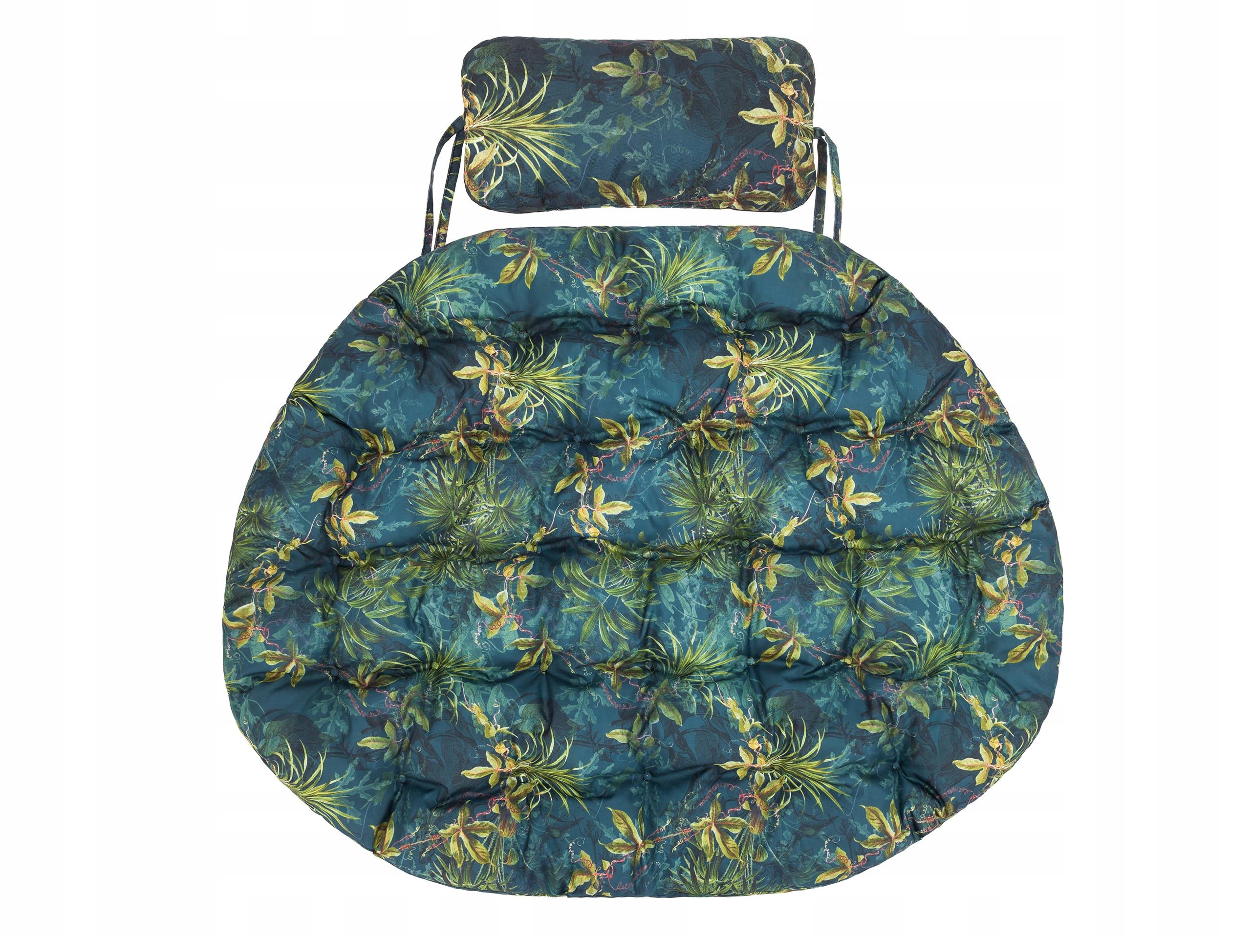 Polštář na závěsné křeslo kokon 128x100 cm voděodolný, Uv zahradní vysoká