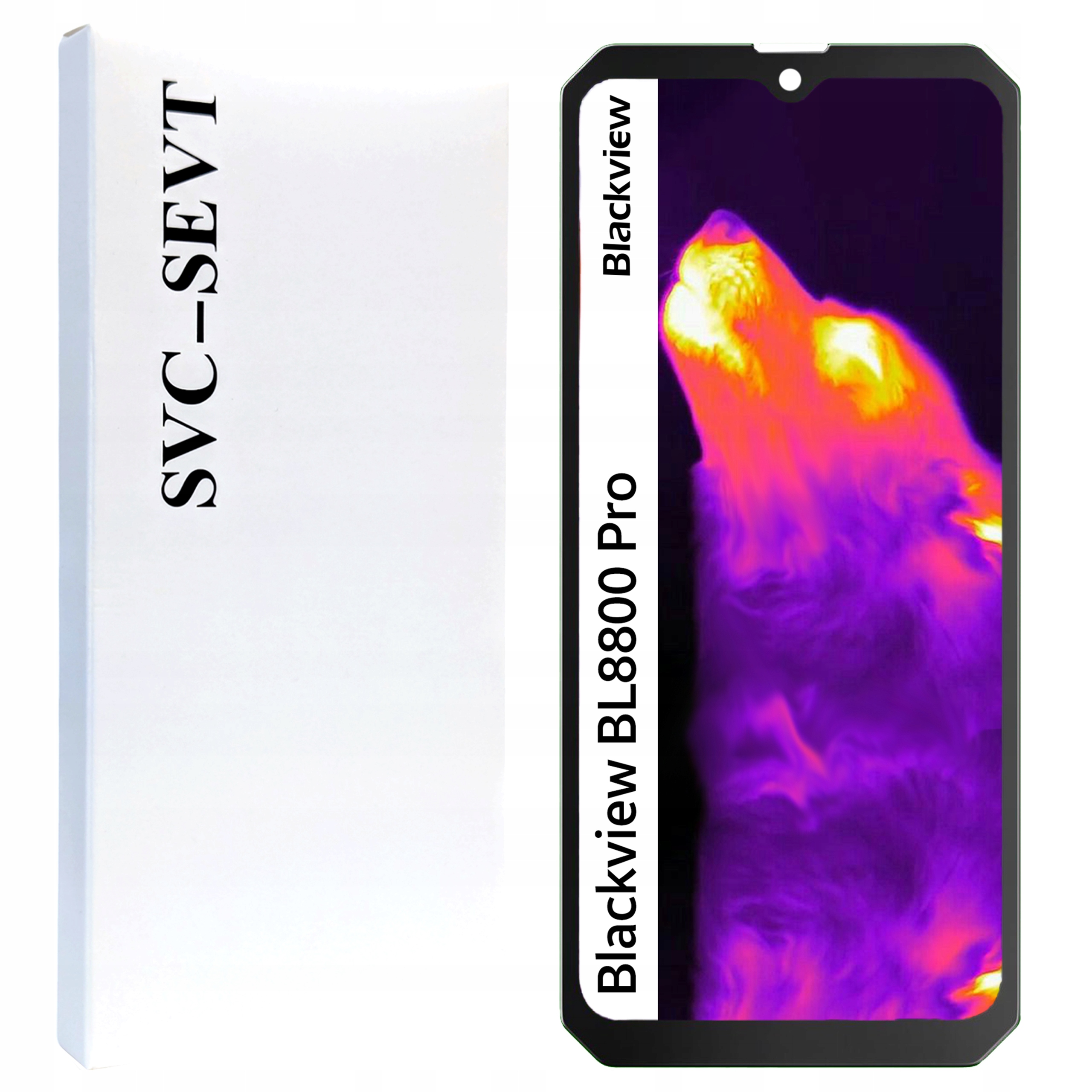 Originální Zila pro Blackview BL8800 Pro LCD dotykový digitizér