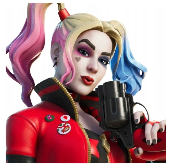 Fortnite Skórka Rebirth Harley Quinn KLUCZ DLC