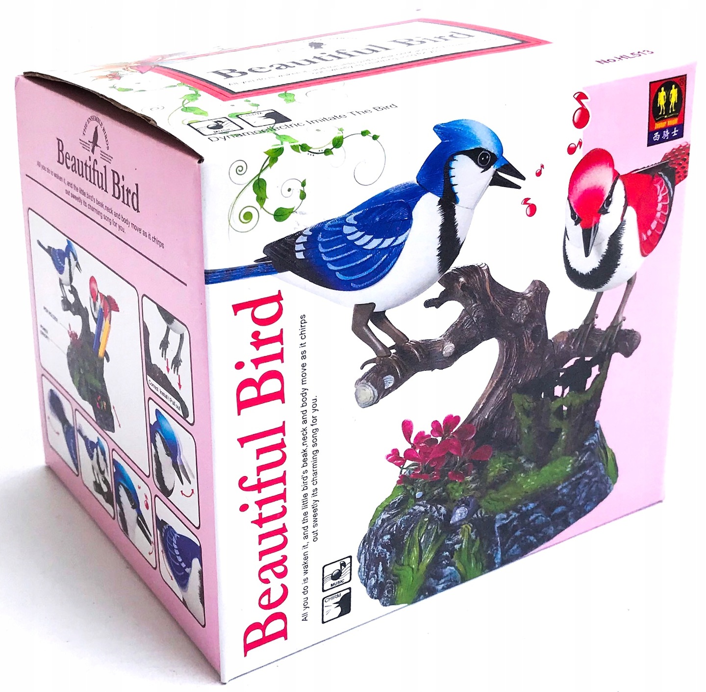 ĆWIERKAJĄCE RUCHOME PTAKI INTERAKTYWNE PRZYBORNIK Kod producenta 510