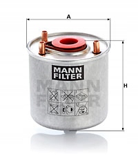 

Mann-Filter Wk 9046 z Filtr paliwa