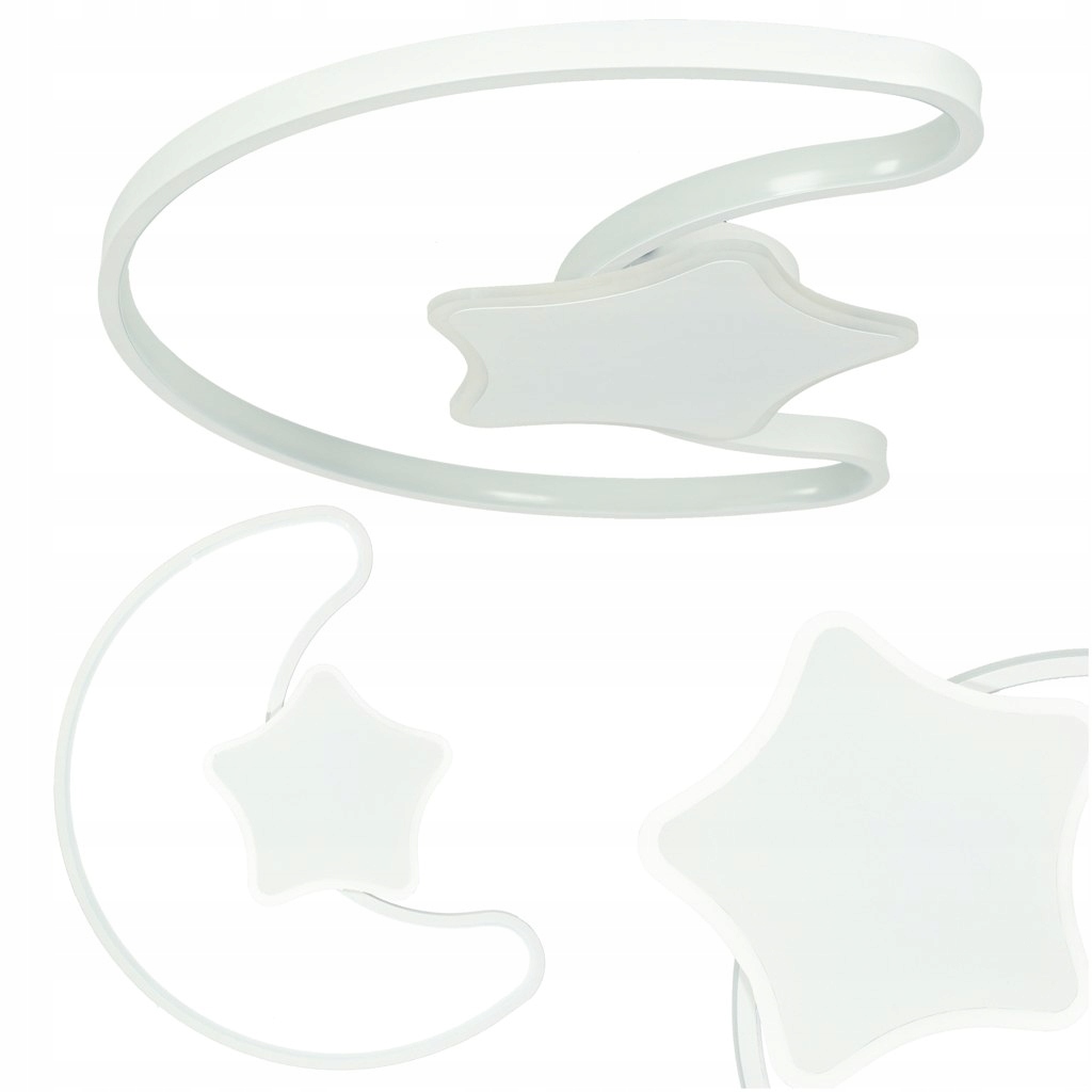 Led stropná lampa stropné svietidlo do detskej izby, stmievateľná diaľkový ovládač mesiaca