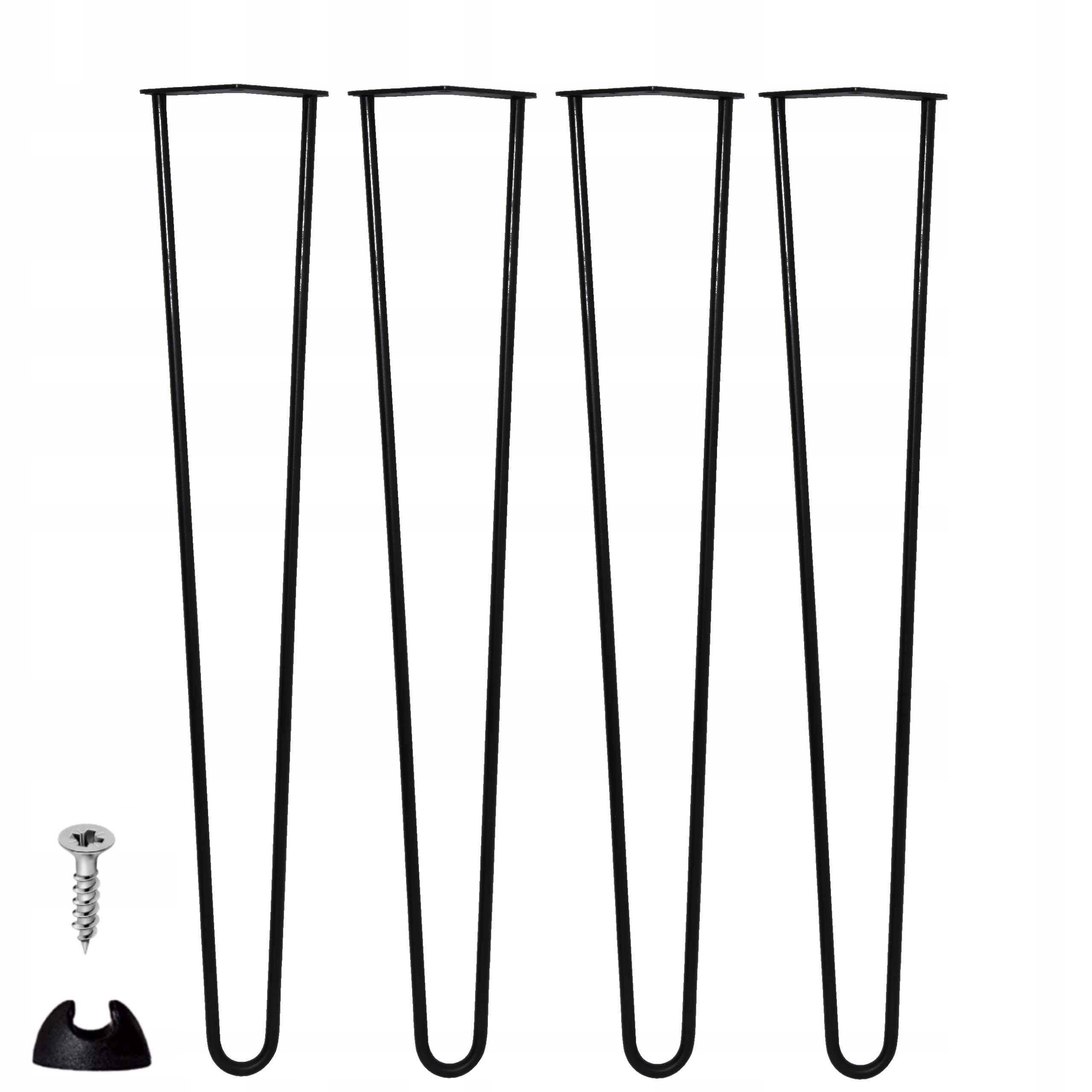 

4x Hairpin Metalowe nogi do stolika nóżki 61cm