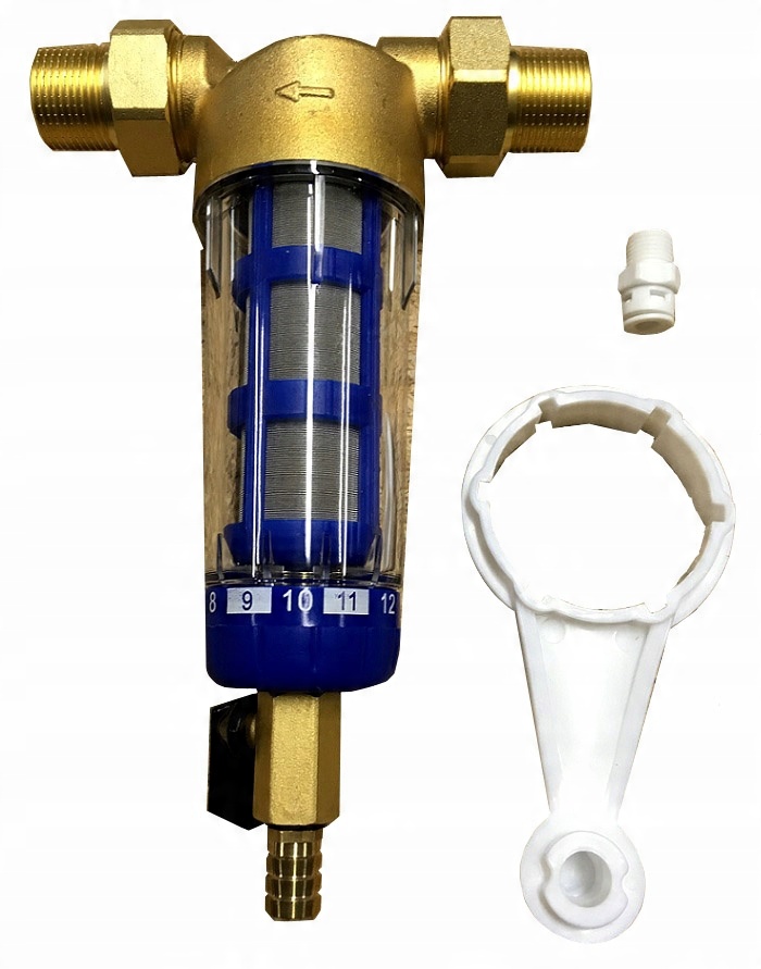 

Filtr z płukaniem wstecznym Prefiltr 1” 3/4” 169