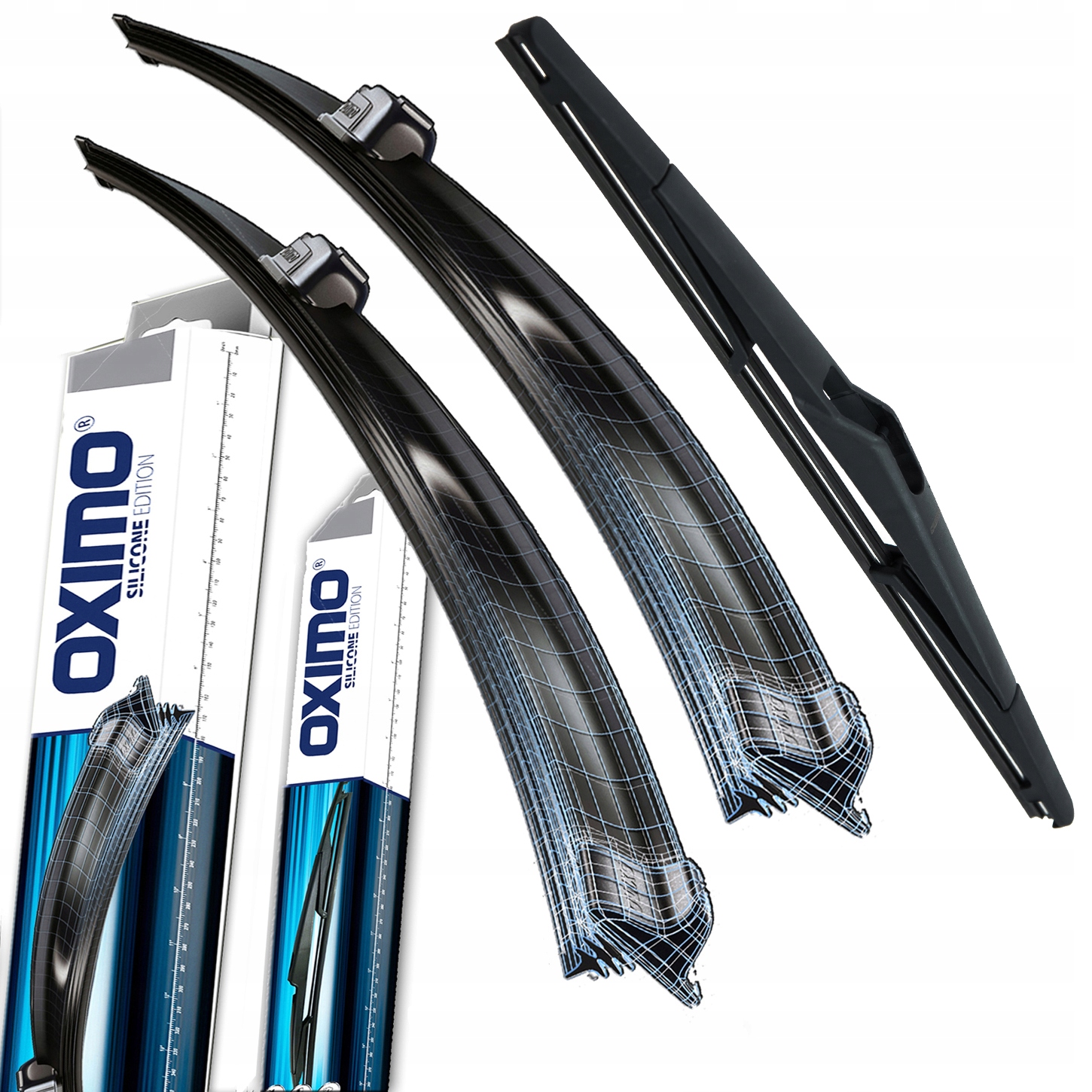 

Wycieraczki Przód+tył Hyundai ix20 Hatchback 2010-