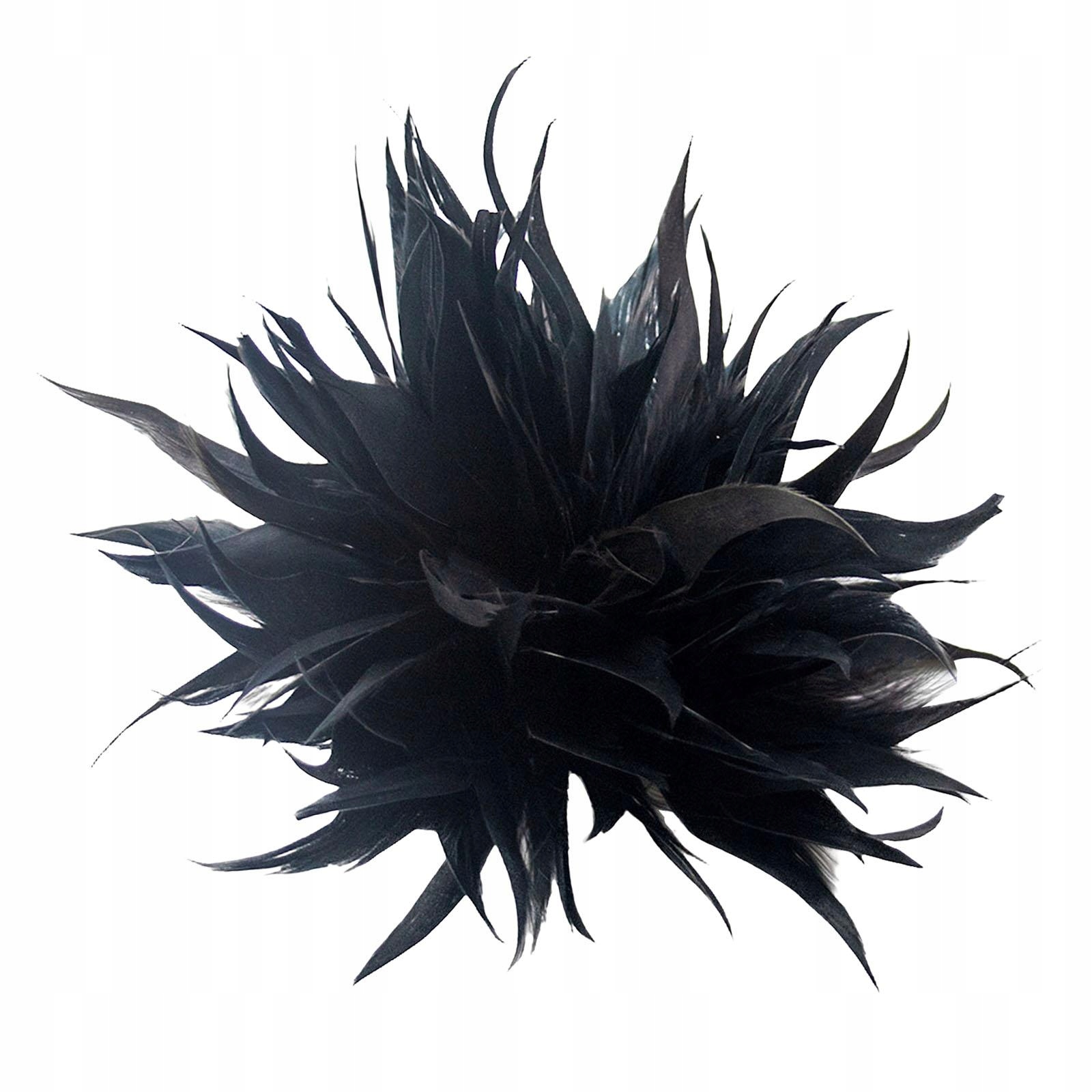 broszka z piórkami do włosów Kolor dominujący inny