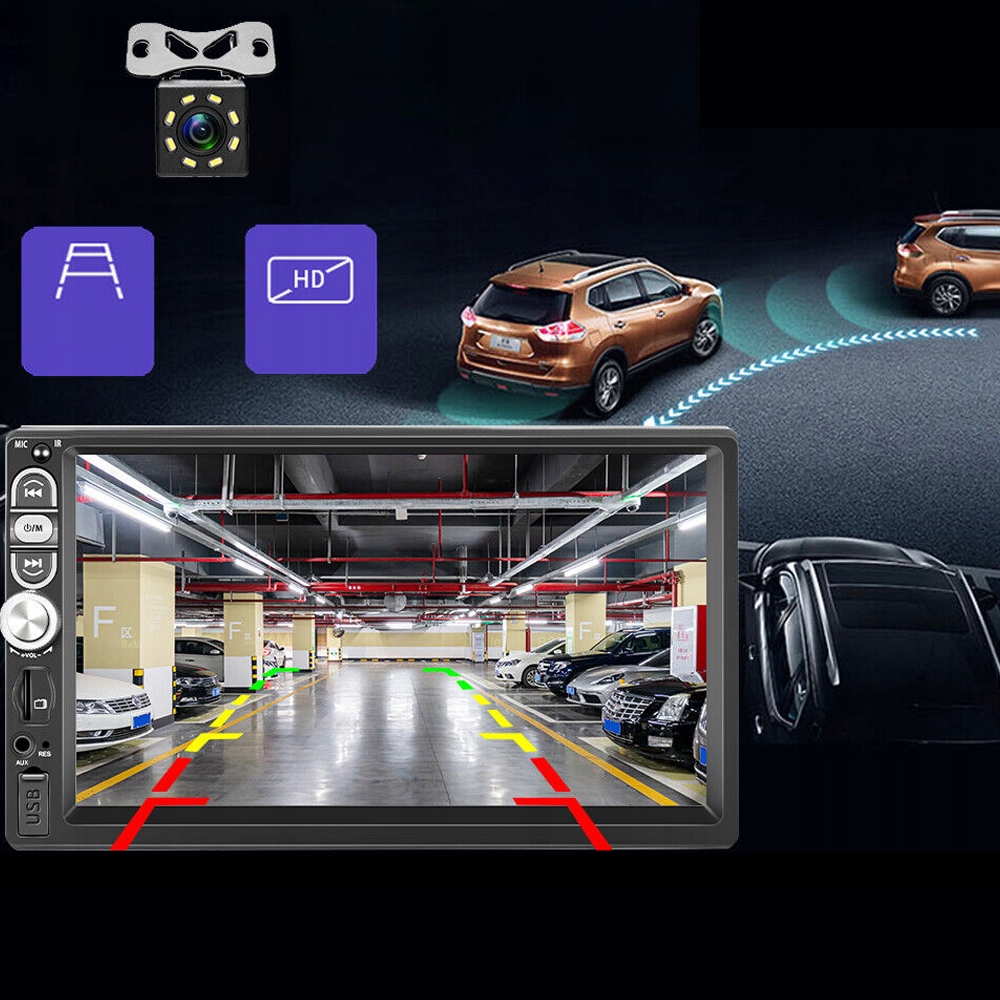 RADIO SAMOCHODOWE USB DOTYKOWE ANDROID AUTO CARPLAY MIRROR LINK Kod producenta CR7612wsdfgb