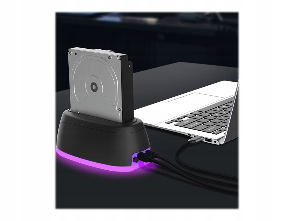 Icy Box IB-1124L-C3 Stacja dokująca Interfejs dysku twardego SATA III