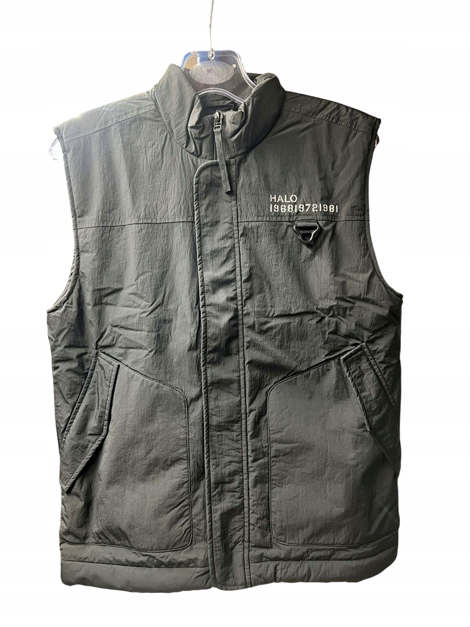 Kamizel Unisex černý Halo Padded Gilet velikost xs