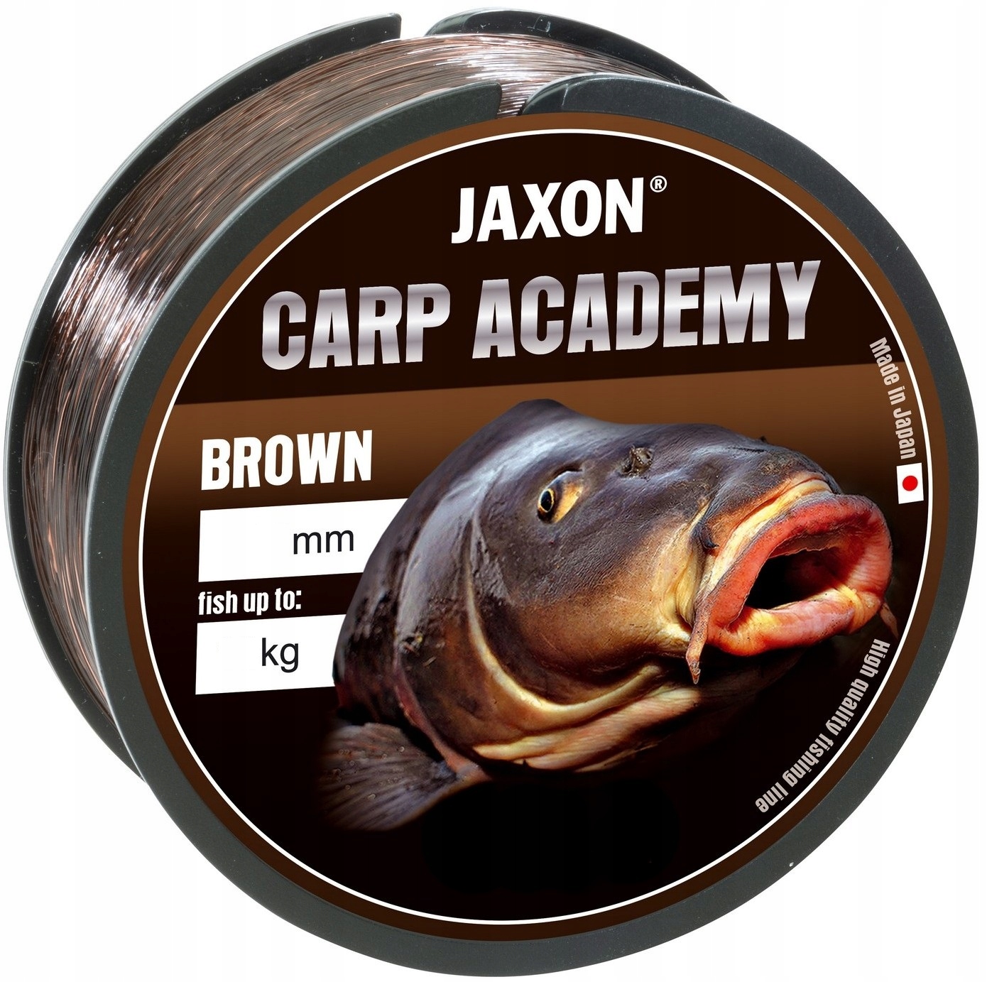 

Żyłka Jaxon Carp Akademy Brown 0,30mm 1000m 18kg