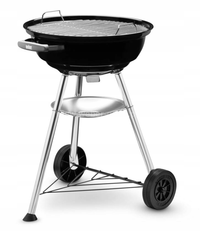 Grill węglowy Weber Compact Kettle 47cm Szerokość rusztu 47 cm