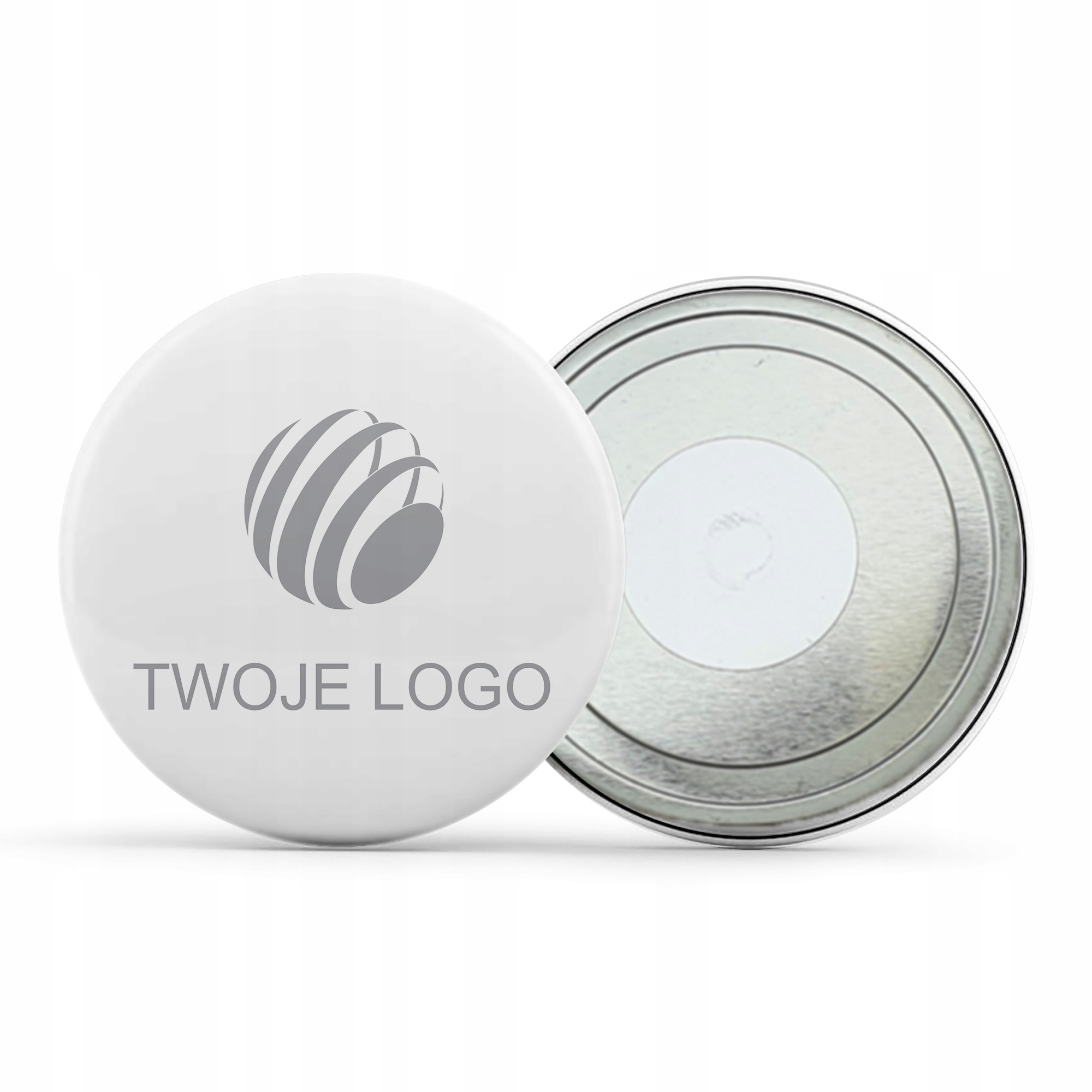 Magnesy okrągłe reklamowe z logo firmy