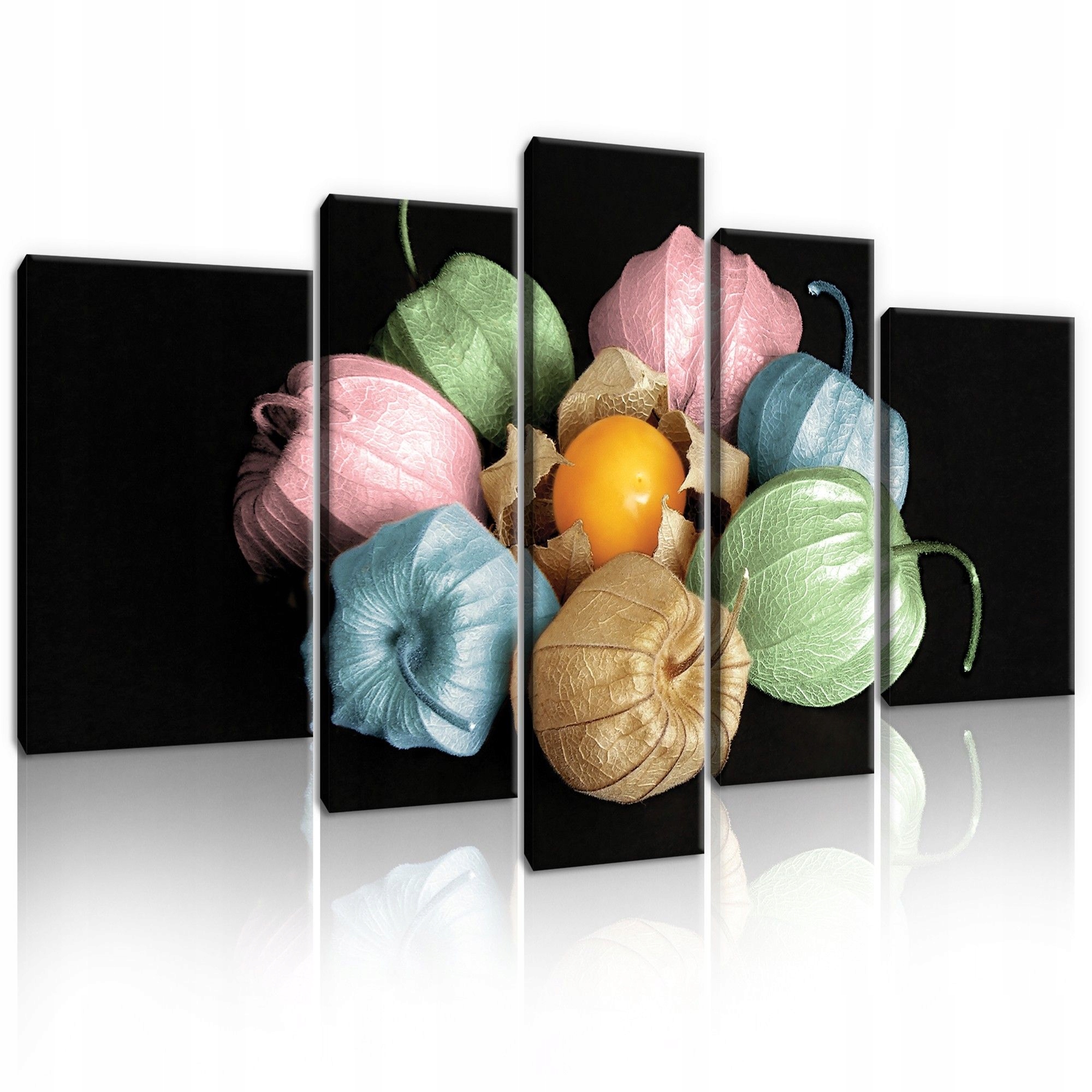 Obraz 170x100 Fizalis čínské lucerny zátiší detaily barvy klid