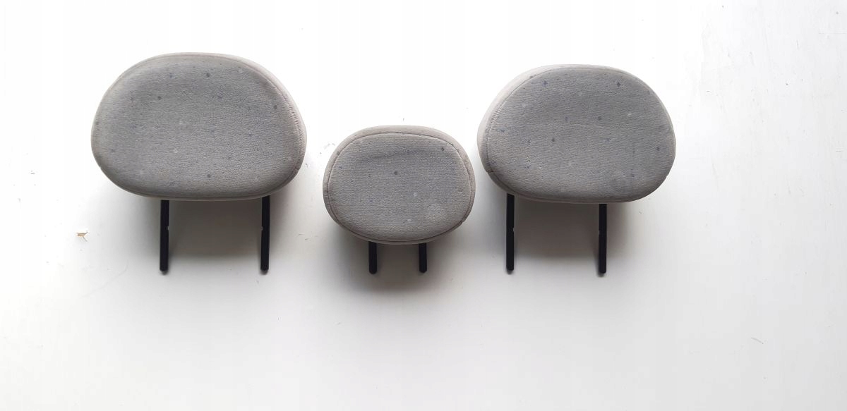 ZAGŁÓWKI CITROEN C3 I 2002-2008 SZARE KOMPLET