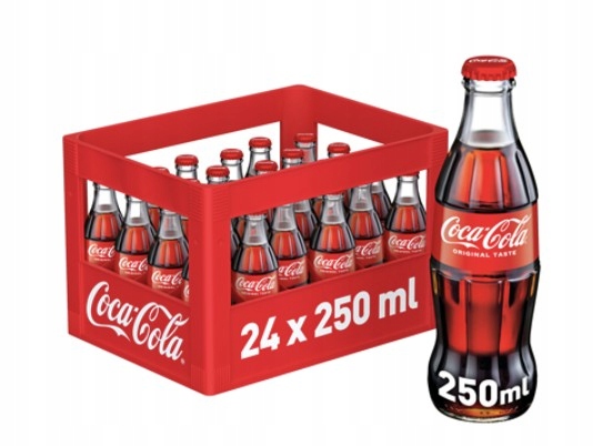 Levně Coca-Cola Sycený nápoj 24x250 ml