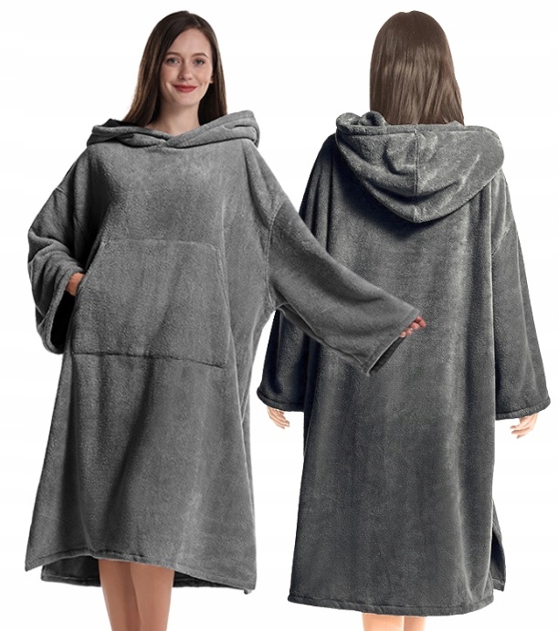 Pončo Ručník S Kapucí Kryt Na Moření Župan Do Bazénu Surfování