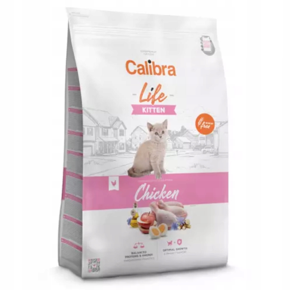 Levně Calibra Cat Life Kitten Kuře 6kg