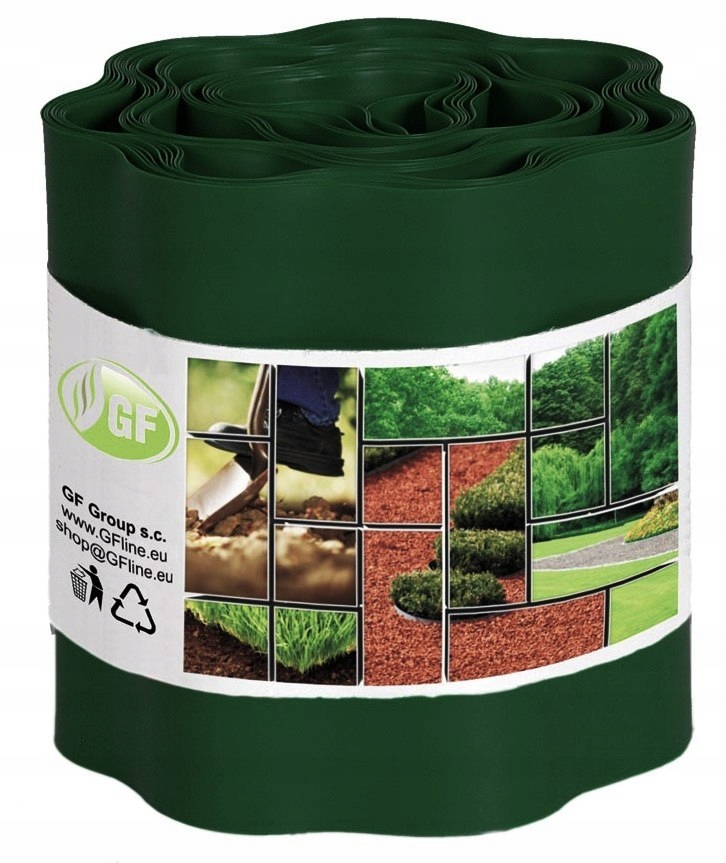 

Obrzeże Trawnikowe FalisteCiemZieleń 15cm 27m(3szt