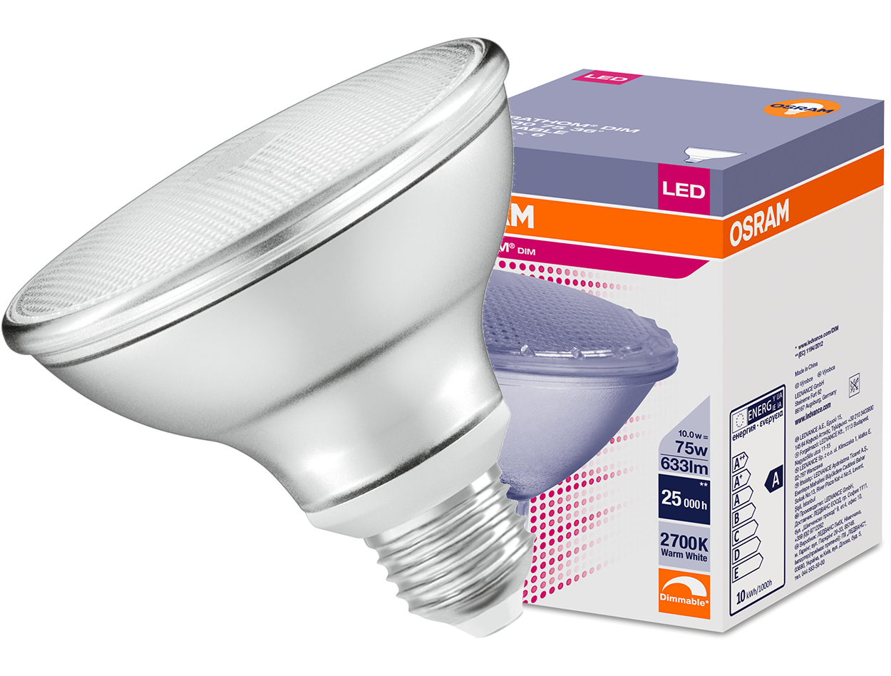 

Żarówka Led PAR30 E27 10W 2700K Ściemnialna Osram