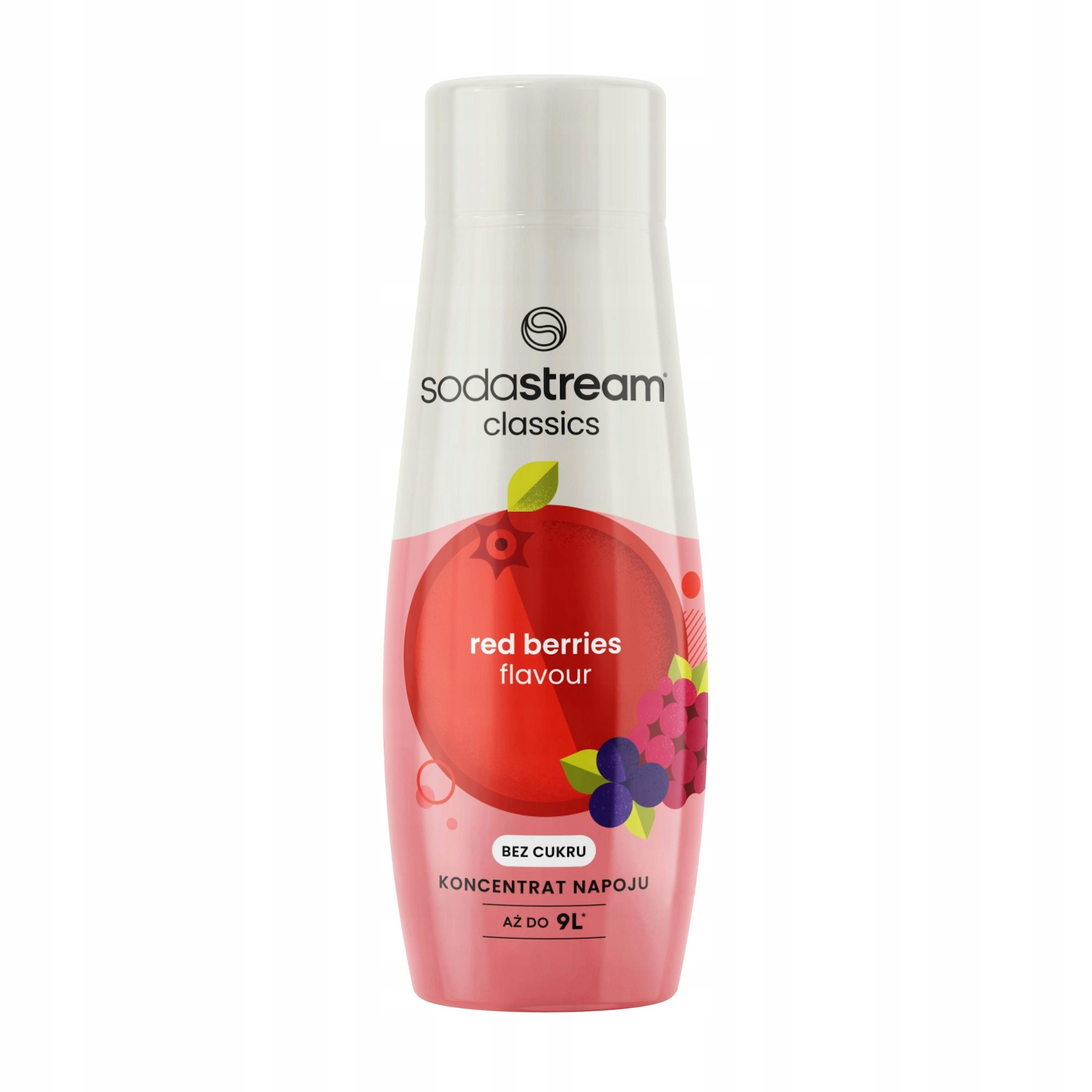 SODASTREAM GYÜMÖLCSLÉ KONCENTRÁTUM szörp RED BERRIES CUKORMENTES 440 ML SZÖRP