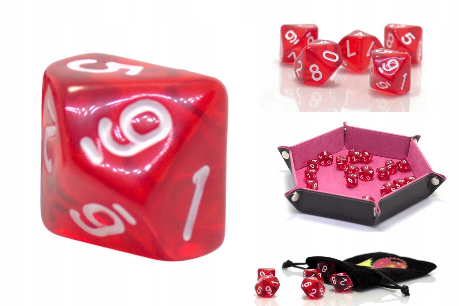 KOSTKA RPG KOŚĆ DZIESIĘCIOŚCIENNA K10 ALCHEMIKA