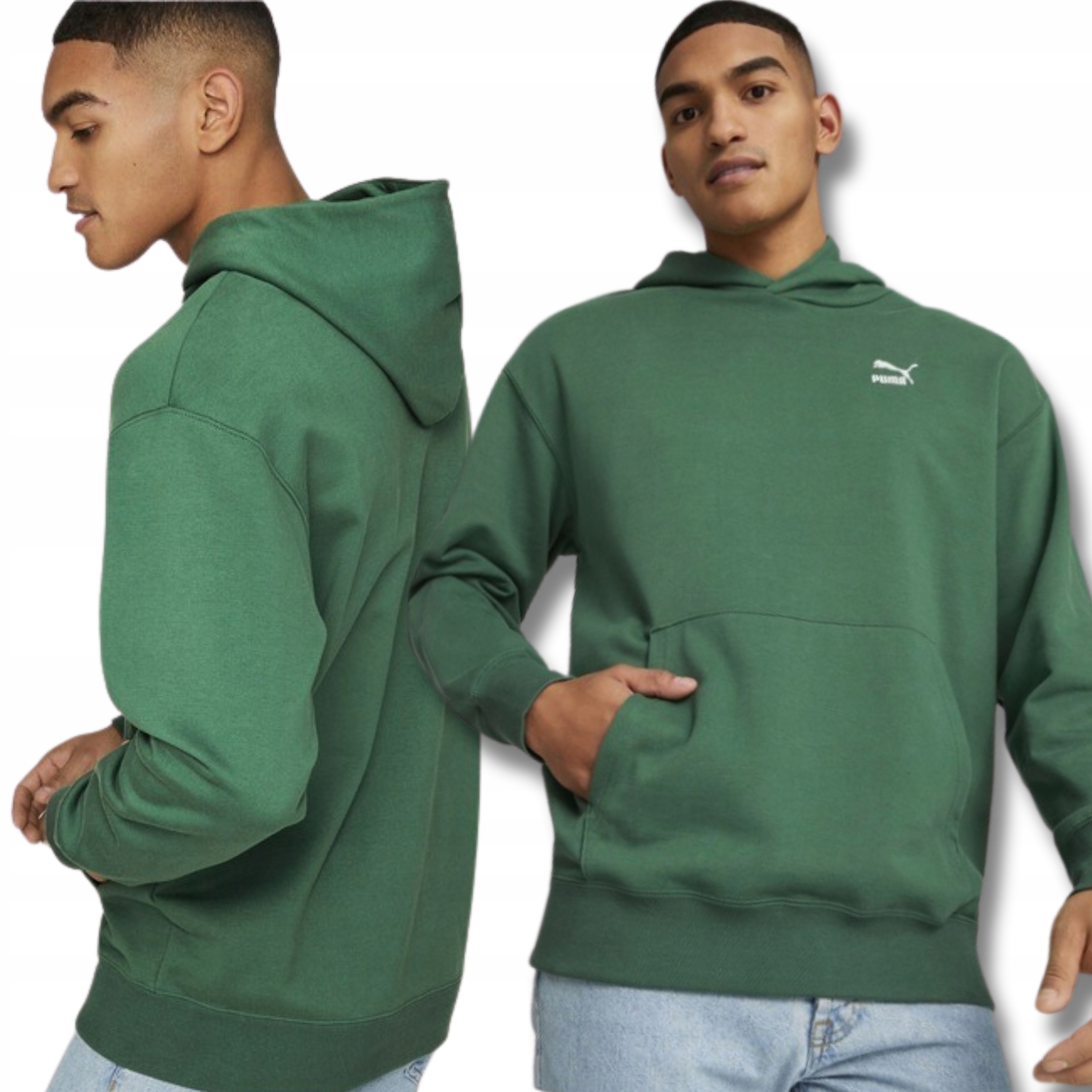 Pánská Mikina S Kapucí Sportovní Tepláková Puma Bavlna Pro Každodenní Nošení Pohodlná XL