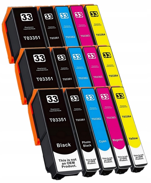 

15x Tusz Do Drukarki Epson XP640 XP645 XP830 XP900