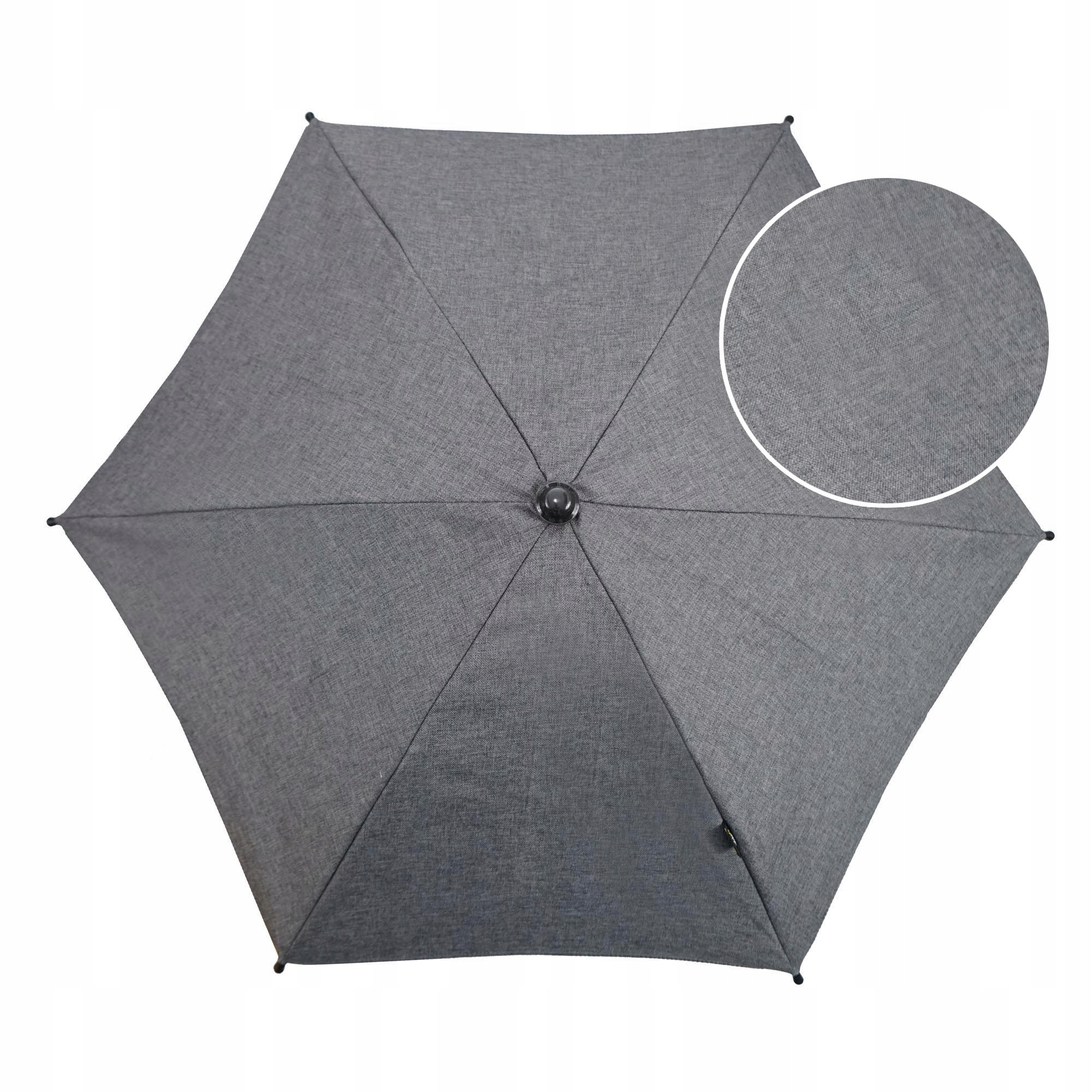 

Bomix Parasolka Do Wózków Melanż Len Duża 70cm Uv