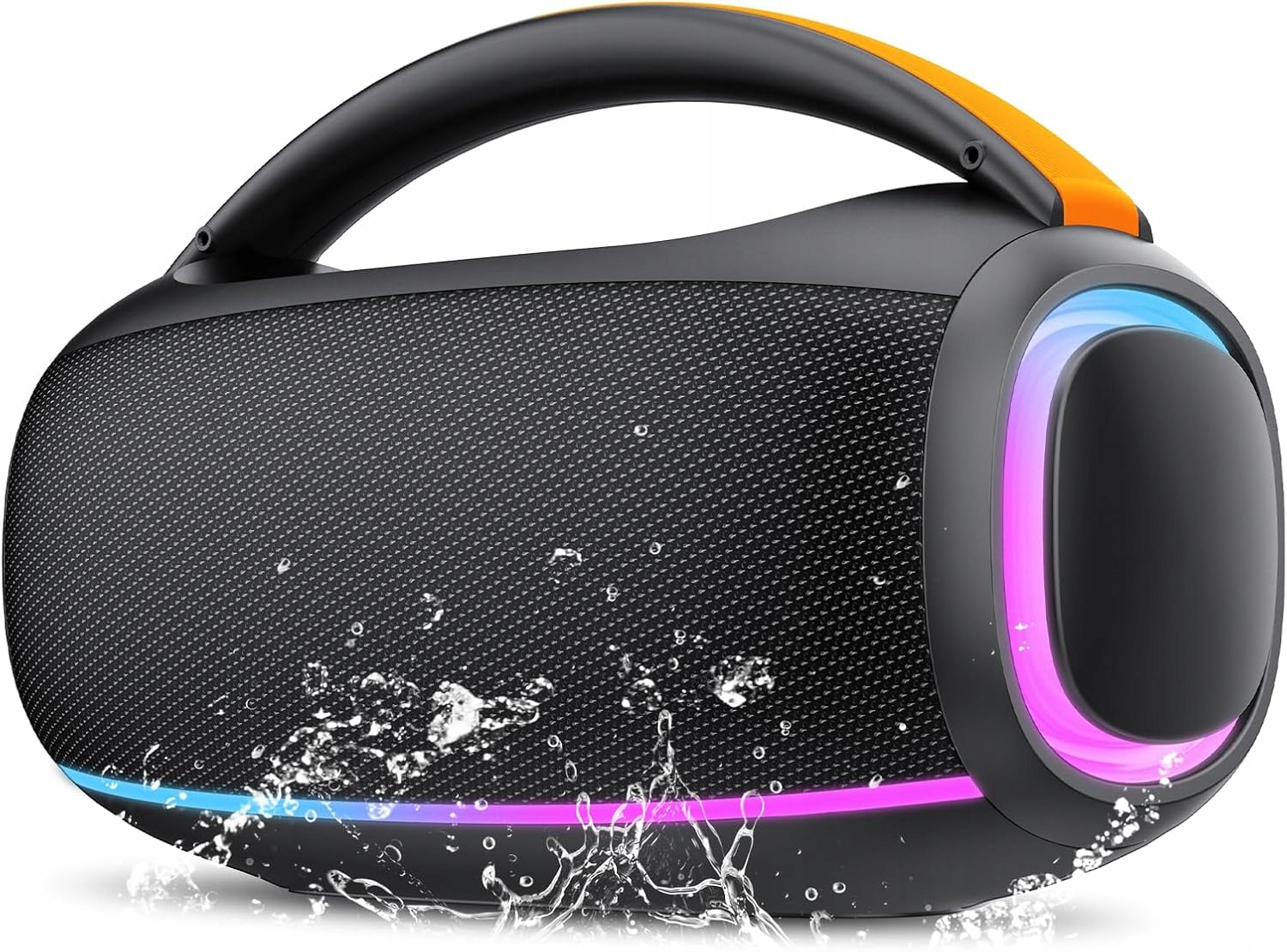 Bluetooth Reproduktor Cascho 80W Bezdrátový Voděodolný Led Dioda Rgb Pro