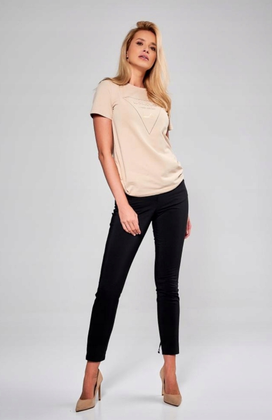 Dámské černé kalhoty Velikost S Model 0814 Polská Výroba