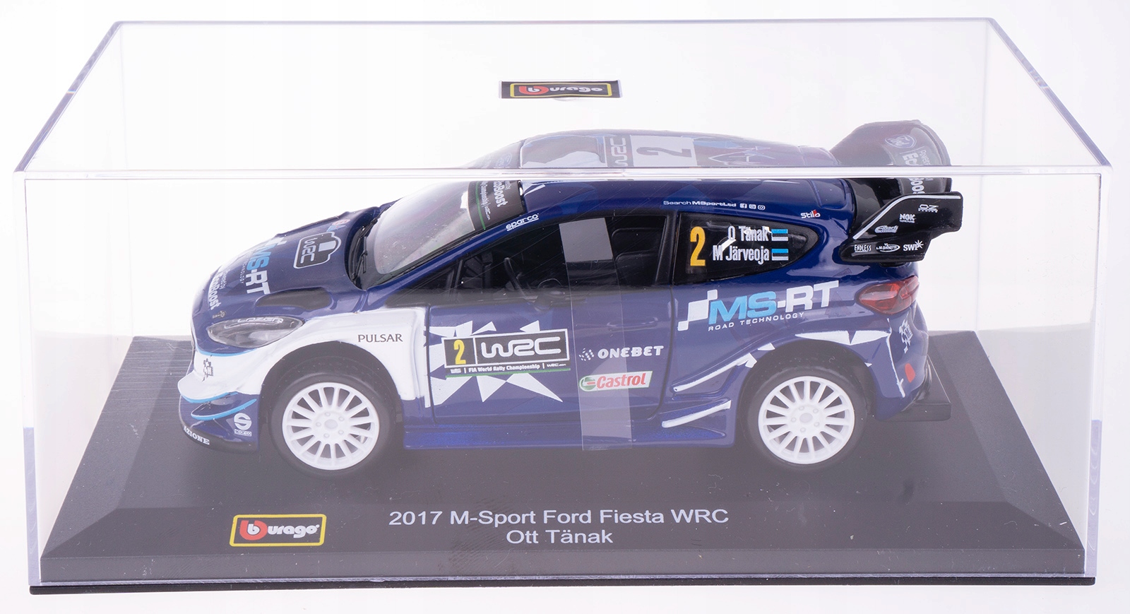 FORD FIESTA WRC OTT TANAK MODEL BBURAGO 1:32 Kod producenta 41101