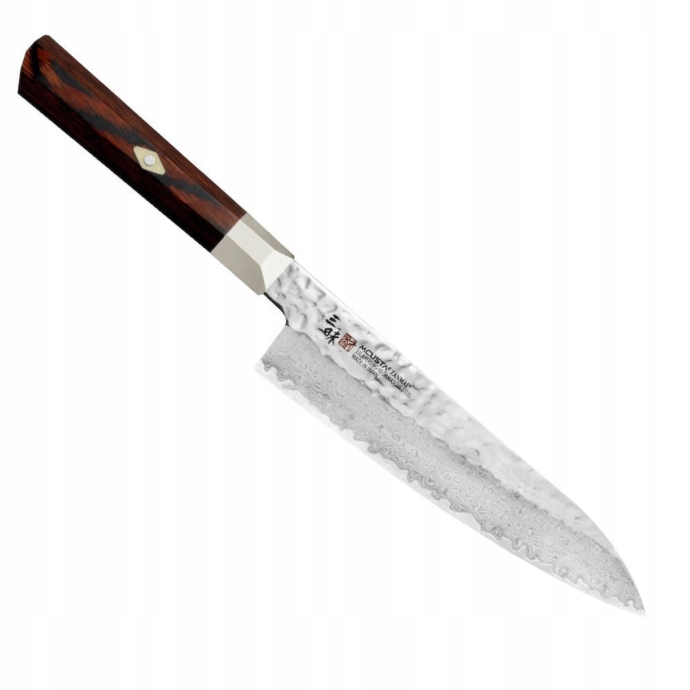 Mcusta Zanmai VG-10 Supreme Hammered Japonský kuchynský nôž šéfkuchára 18 cm