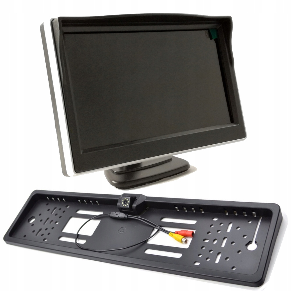 Монитор 5 дюймов Камера заднего вида в рамке 8 LED комплект