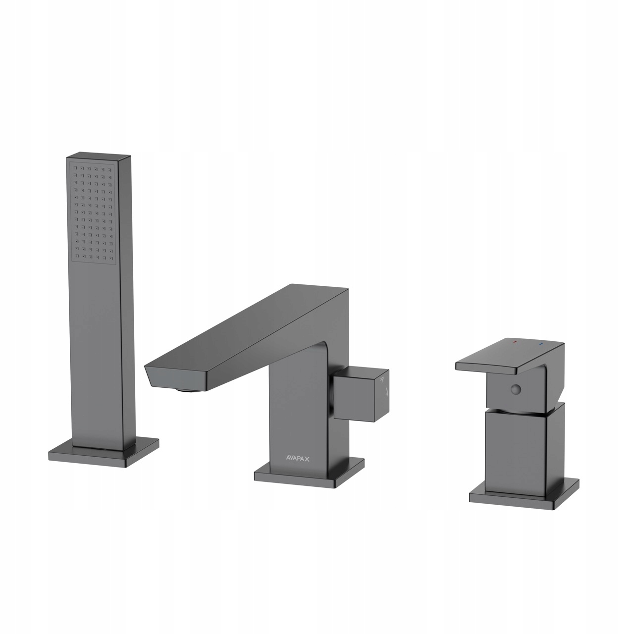 Vellano Vanová baterie Gun Metal Mat 3-otvorová Avapax ABVE231421