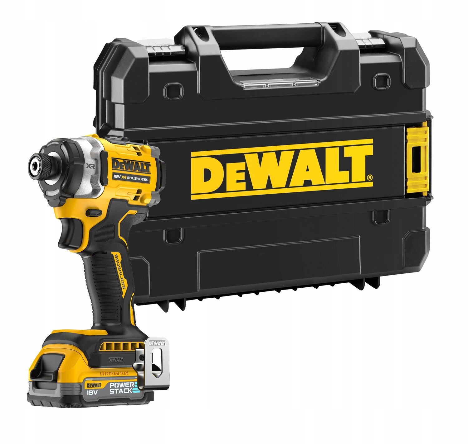 DEWALT ZAKRĘTARKA UDAROWA 18V 282NM 1/4" WALIZKA DCF860NT