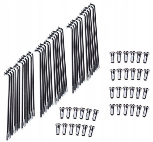

Szprychy nyple 164mm 36szt Wsk 125 na koło 18 cali